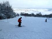 De eerste meters op sneeuw voor de kleintjes
