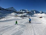 Beginners- en kinderterrein bij de Körbliftle (Schröcken)