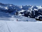 Makkelijke pistes bij Guetlfläck in Lenk