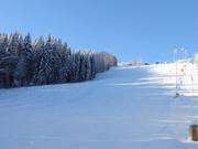 Zwarte piste bij de Kißlingerlift