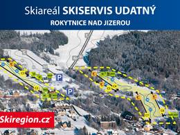 Skigebied Udatný