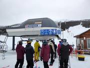 Glacier Express - 4-persoons hogesnelheidsstoeltjeslift (koppelbaar)