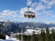 Jennerwiesenbahn - 6-persoons hogesnelheidsstoeltjeslift (koppelbaar) met kap