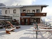 Berggasthof Rofan bij het bergstation