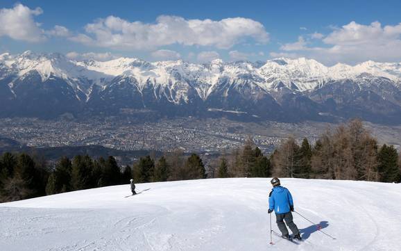 Hoogste dalstation in Innsbruck stad – skigebied Patscherkofel – Innsbruck-Igls