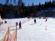 Oefenterrein bij het dalstation van de Klösterlebahn