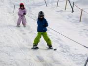 Kind in de sleeplift