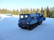 Pistenbully van de SkiTour van Černá hora naar Pec pod Sněžkou