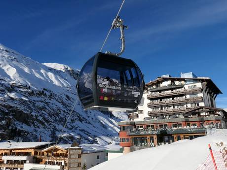 Imst (district): beste skiliften – Liften Gurgl – Obergurgl-Hochgurgl