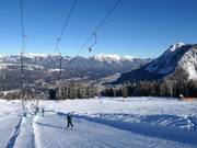 Oefenterrein bij de Tressdorfer Alm