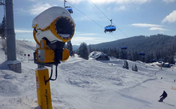 Sneeuwzekerheid Breisgau-Hochschwarzwald – Sneeuwzekerheid Feldberg – Seebuck/Grafenmatt/Fahl