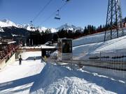 Standseilbaan Tigignas voor voetgangers