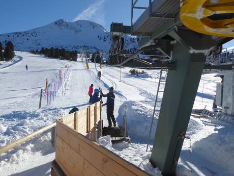 Südtirols Süden: vriendelijkheid van de skigebieden – Vriendelijkheid Jochgrimm (Passo Oclini)