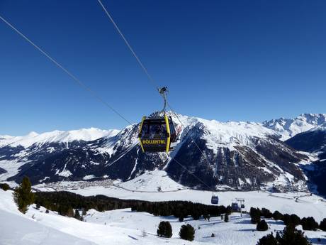 Ortler Skiarena: beste skiliften – Liften Schöneben (Belpiano)/Haideralm (Malga San Valentino)