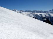 Uitzicht op de piste Chumuti
