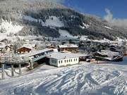 Accommodaties rond de Grubigsteinbahn