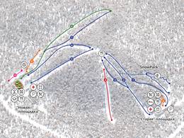 Skigebied SOK – Krasnaya Glinka