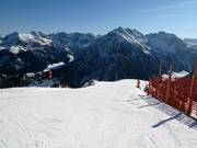 Start van de Walmendingerhorn-afdaling