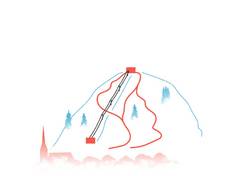 Pistekaart Argental – Weitnau