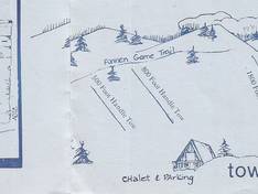 Pistekaart Snowpatch Ski Hill