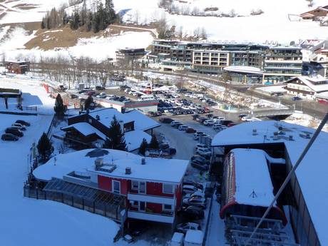 Skiworld Ahrntal: bereikbaarheid van en parkeermogelijkheden bij de skigebieden – Bereikbaarheid, parkeren Klausberg – Skiworld Ahrntal