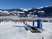 Tip voor de kleintjes  - Kinderskiweide van de Spieljochbahnen in het dal in Fügen