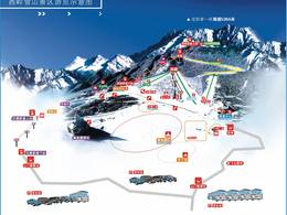 Skigebied Xiling Snow Mountain