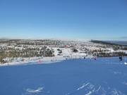 Skigebiedsgedeelte Högfjället in Sälen