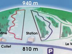 Pistekaart Hautes Navières – Le Valtin