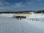 Onderdoorgang naar het dorp Boží Dar