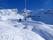 Titlis Xpress met uitzicht op de Titlis