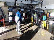 Personeel is aanwezig in Ellmau bij de Hartkaiser