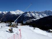 Sneeuwkanonnen bij Gadastatt