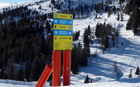 Valsugana: oriëntatie in skigebieden – Oriëntatie Lagorai/Passo Brocon – Castello Tesino