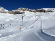 Sparrhorngratlift - Sleeplift met T-beugel/Ankerlift