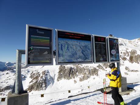 Landwassertal: oriëntatie in skigebieden – Oriëntatie Parsenn (Davos Klosters)