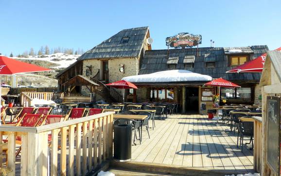 Hutten, Bergrestaurants  Vallée de la Tinée – Bergrestaurants, hutten Auron (Saint-Etienne-de-Tinée)