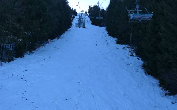 Skigebieden voor gevorderden en off-piste skiërs Cham – Gevorderden, off-piste skiërs Hohenbogen – Neukirchen bei Hl. Blut