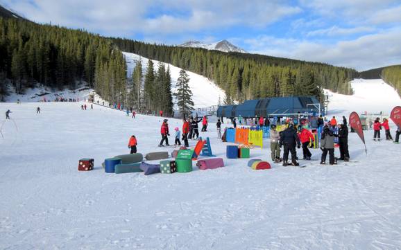 Familieskigebieden Kananaskis Range – Gezinnen en kinderen Nakiska