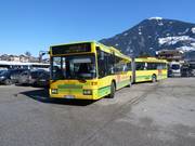 Skibus bij het dalstation in Kaltenbach