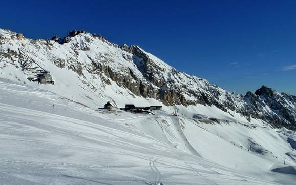 Hoogste dalstation in Duitsland – skigebied Zugspitze