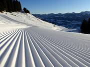 Perfect geprepareerde piste in Bolsterlang