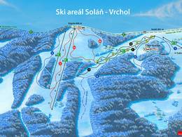 Skigebied Soláň – Vrchol