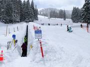 Oefengebied bij de transportband Porcupine