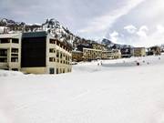 Pistes direct aan de accommodaties