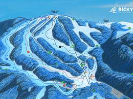 Skigebied Říčky v Orlických horách