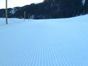 Zeer goede pistepreparatie