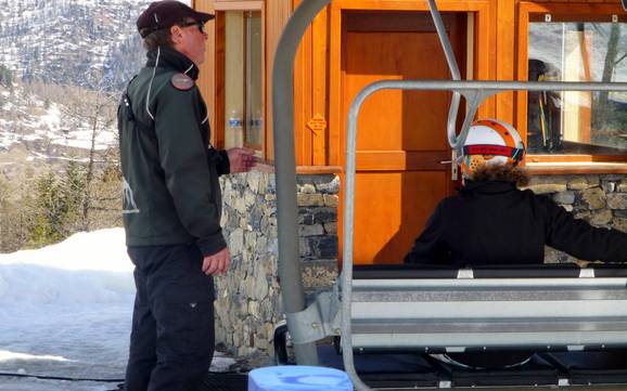 Vallée de la Tinée: vriendelijkheid van de skigebieden – Vriendelijkheid Auron (Saint-Etienne-de-Tinée)