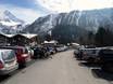 Grajische Alpen: bereikbaarheid van en parkeermogelijkheden bij de skigebieden – Bereikbaarheid, parkeren Grands Montets – Argentière (Chamonix)