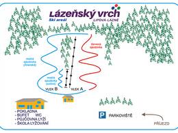 Skigebied Lázeňský vrch – Lipová Lázně